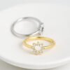 925 Silver Sunburst Ring - Image 5