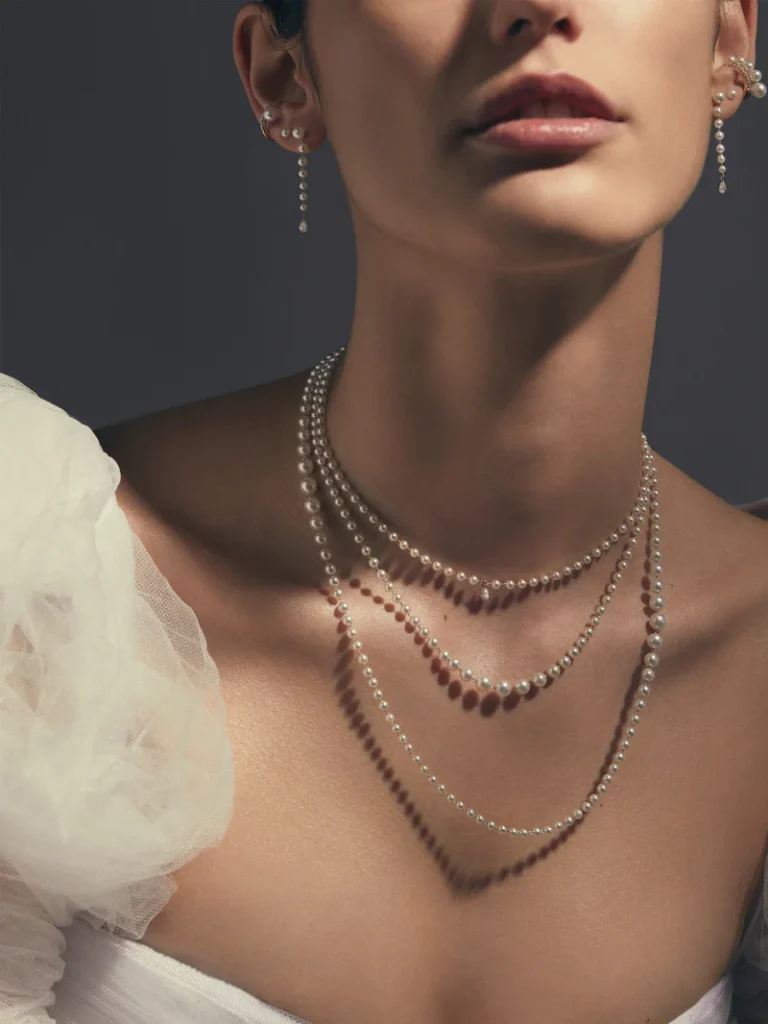 925 Silver Swarovski Pearl Necklace