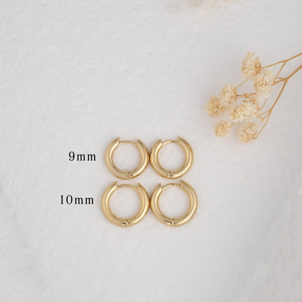 925 Silver Sylvia Hoops Earrings