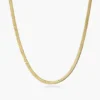 925 Sterling Silver necklace with thick gold plating