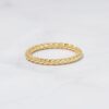 Thick spiral ring with a clean, modern design