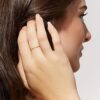 925 Silver Thin band ring - Image 3