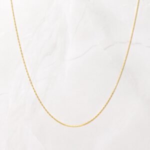 925 Silver Thin Chain Necklace