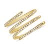 925 Silver Thin Diamond Multicoil Ring - Image 4