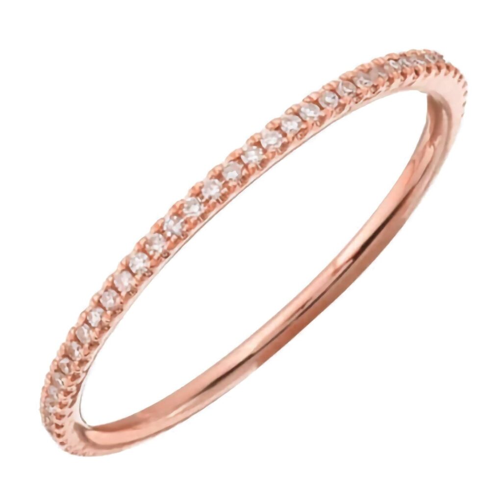 925 Silver Thin Full Eternity Band