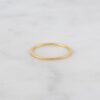 Minimal ring with a slim 1mm band and clean finish