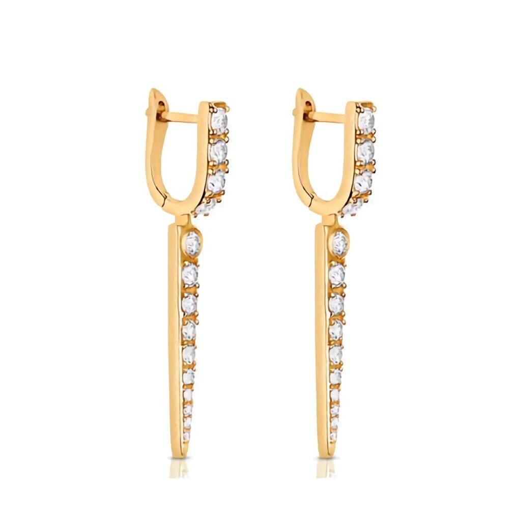 925 Silver Thorn Earrings