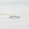 Gold-plated sterling silver ring with a 2mm width