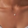 925 Silver Tiny Flower Pendant