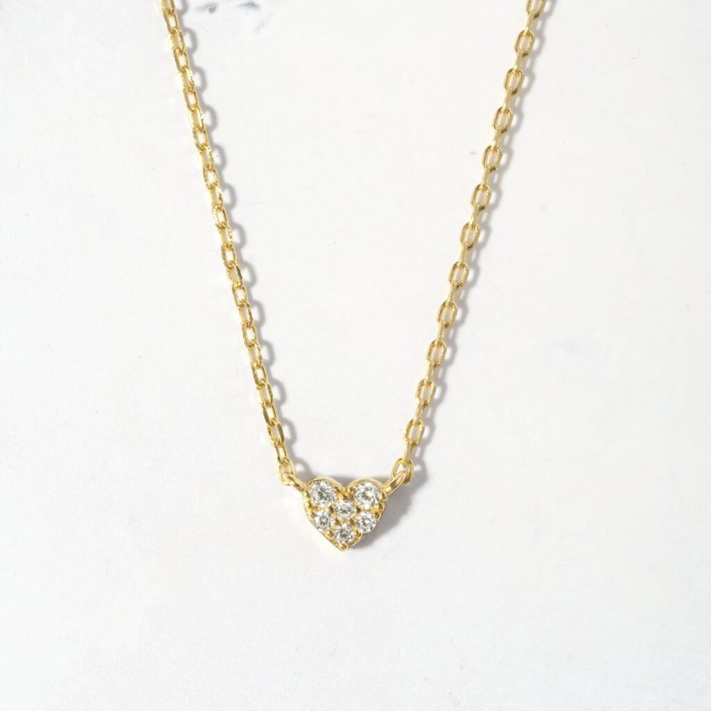 925 Silver Tiny Heart Necklace