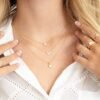 925 Silver Tiny Heart Necklace with a simple heart pendant