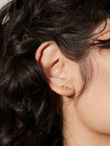 925 Silver Tiny Stud Earrings