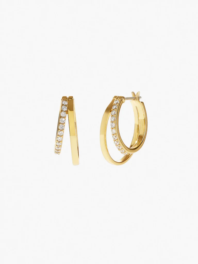 925 Silver Toda Medium Hoops
