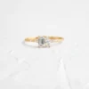 925 Silver Toi Et Moi Ring