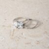 925 Silver Toi et Moi With Matching Set - Image 3