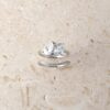 925 Silver Toi et Moi With Matching Set - Image 9
