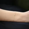 925 Silver Trio Diamond Bracelet featuring premium CZ stones
