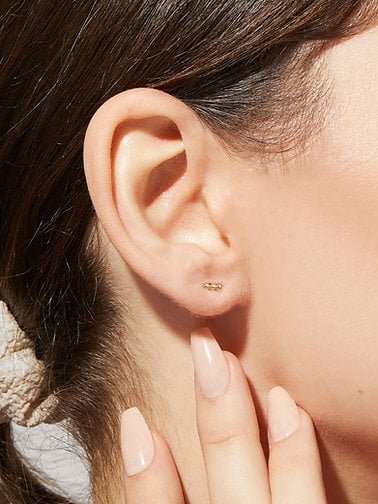 925 Silver Triple Ball Stud