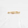 925 Silver Twist and Turn Stack Ring
