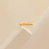 925 Silver Twist Diamond Eternity Ring