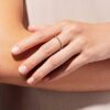 925 Silver Twisted Adjustable Ring