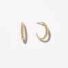 925 Silver Twisted Hoop Earrings - Image 6