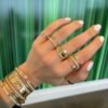 Open cuff ring with a clean, balanced profile