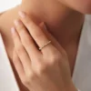 Anniversary ring featuring premium CZ diamond sparkle and refined finish