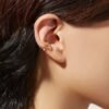 925 Silver Wavy Ear Cuff