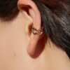925 Silver Wavy Ear Cuff - Image 2