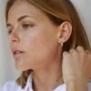 925 Silver Wide Hoop Earrings - Image 3