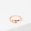 925 Silver ring with cubic zirconia stones and wrap design