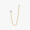 925 SilverBelle Diamond Earrings - Image 6