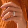 925 Sterling Silver 0.5Ct Diamond Butterfly Ring - Image 3