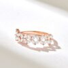 925 Sterling Silver 0.5Ct Diamond Butterfly Ring - Image 4