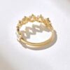 925 Sterling Silver 0.5Ct Diamond Butterfly Ring - Image 7