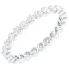 925 sterling silver ring with pave-set Premium CZ Diamond accents