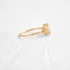 925 Sterling Silver 0.77ct. Rose Cut Oval Diamond Ring - Image 3