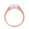 925 Sterling Silver 1.00 Carat Diamond Engagement Ring - Image 2