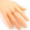 Full band ring with 1.38 carat stone weight