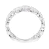 925 Sterling Silver 1.62 Carat Diamond "Invisible-Set" Eternity Band Ring For Women - Image 2
