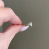Brilliant round engagement ring with a classic prong setting