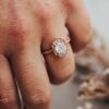 925 Sterling Silver 1 ct Round Diamond Ring