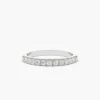 Gold-plated 925 sterling silver ring with 3ct CZ stones
