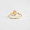 925 Sterling Silver 1ct. Pink Diamond Ring - Image 3