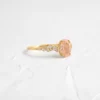 925 Sterling Silver 1ct. Pink Diamond Ring - Image 5