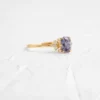 925 Sterling Silver 1ct. Violet Montana Sapphire Ring - Image 7