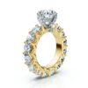 925 Sterling Silver 2.04ct Diamond Ring - Image 5