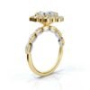 925 Sterling Silver 2.06ct Halo Diamond Ring - Image 3