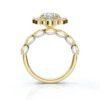 925 Sterling Silver 2.06ct Halo Diamond Ring - Image 5